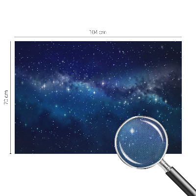 Samolepiaca fototapeta Hviezdna noc