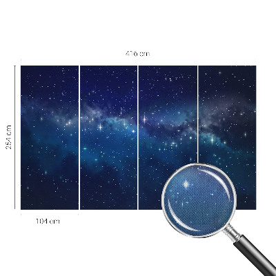 Samolepiaca fototapeta Hviezdna noc