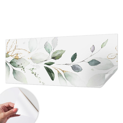 Tapety na stenu samolepiace Zelené listy