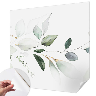 Tapety na stenu samolepiace Zelené listy