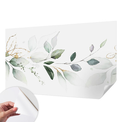 Tapety na stenu samolepiace Zelené listy