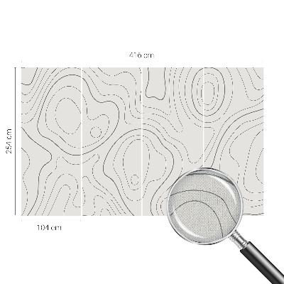 Samolepiaca tapeta Kvapalinové linky