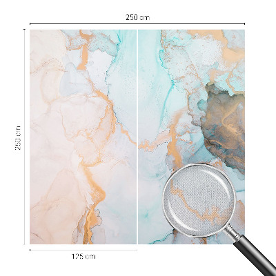 Samolepiaca fototapeta do obývačky Akvarelové vlny