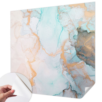 Samolepiaca fototapeta do obývačky Akvarelové vlny