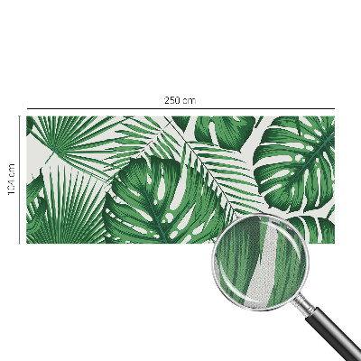 Samolepiaca fototapeta do spálne Tropické listy