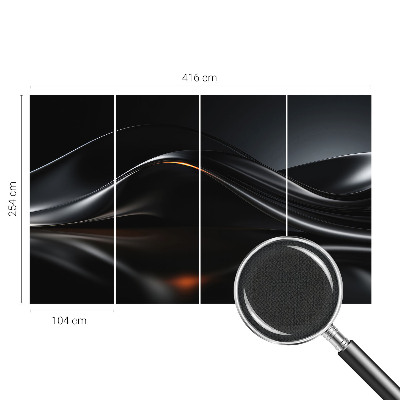 Detská fototapeta na stenu Metalické vlny