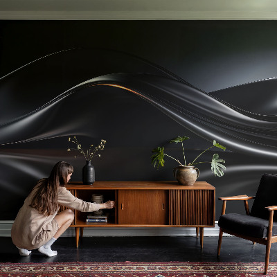 Detská fototapeta na stenu Metalické vlny