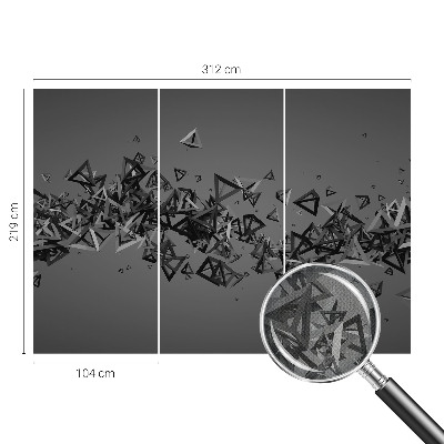 Fotografická tapeta do detskej izby Geometrické abstrakcie