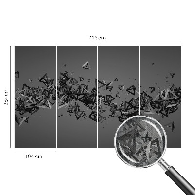 Fotografická tapeta do detskej izby Geometrické abstrakcie