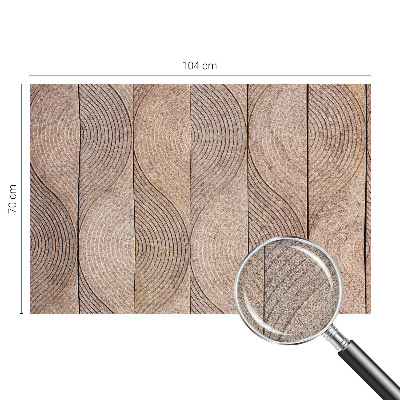 Fototapeta pre dievča Vlny dreva