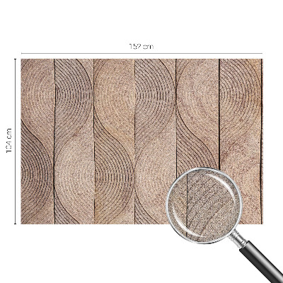 Fototapeta pre dievča Vlny dreva