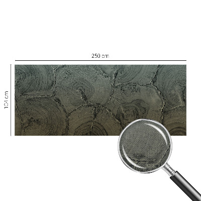 Fotografická tapeta samolepiaca Drevené krúžky