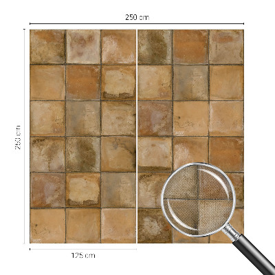 Samolepiaca fototapeta do obývačky Rustikálna mozaika