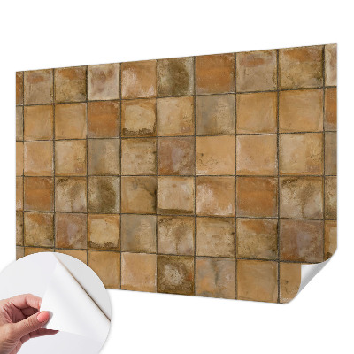 Samolepiaca fototapeta do obývačky Rustikálna mozaika