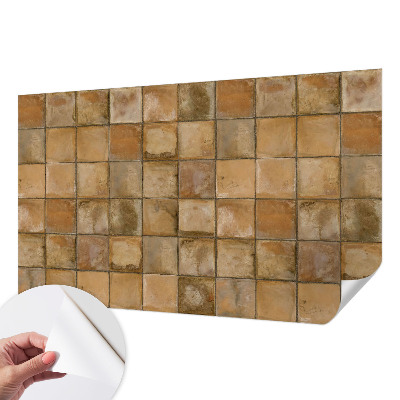 Samolepiaca fototapeta do obývačky Rustikálna mozaika