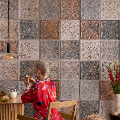 3D fototapeta Ornamentálne dlaždice