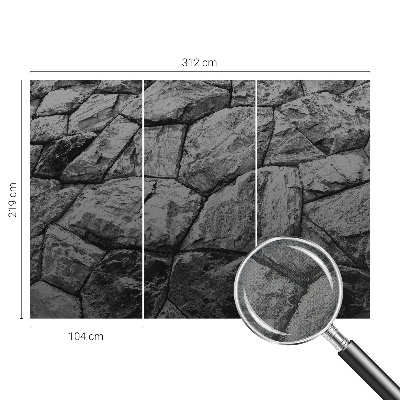 3D tapeta na stenu Kamenné textúry