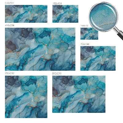 Fototapeta do detskej izby Modrá abstrakcia