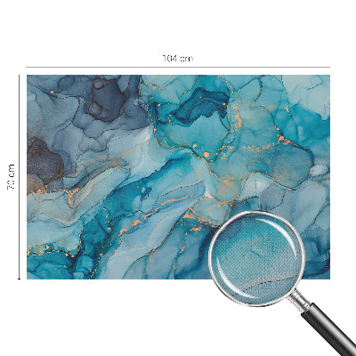 Fototapeta do detskej izby Modrá abstrakcia