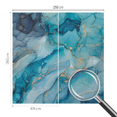 Fototapeta do detskej izby Modrá abstrakcia