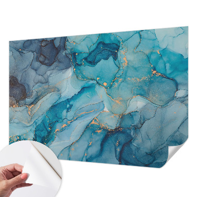 Fototapeta do detskej izby Modrá abstrakcia