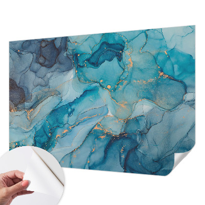 Fototapeta do detskej izby Modrá abstrakcia