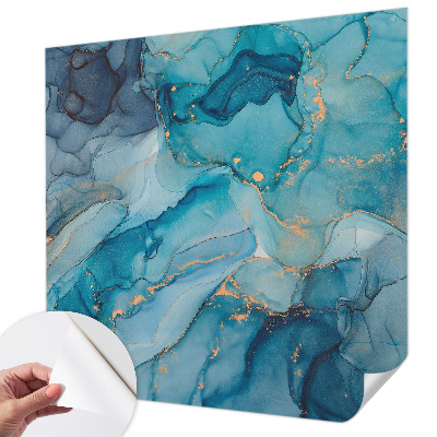 Fototapeta do detskej izby Modrá abstrakcia