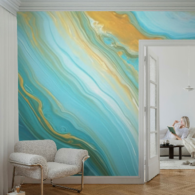 Tapeta do detskej izby Abstraktné vlny