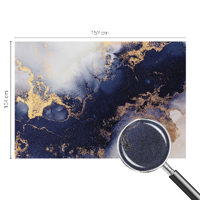 Detská tapeta Tmavomodré vlny