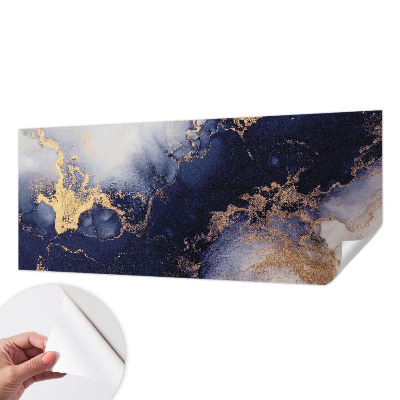 Detská tapeta Tmavomodré vlny