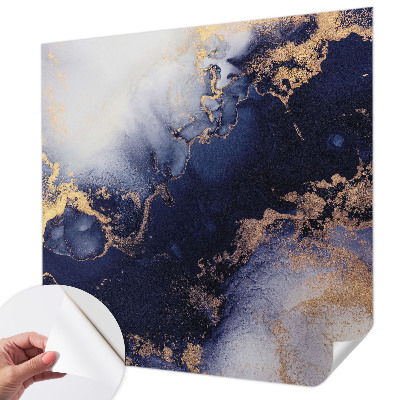 Detská tapeta Tmavomodré vlny