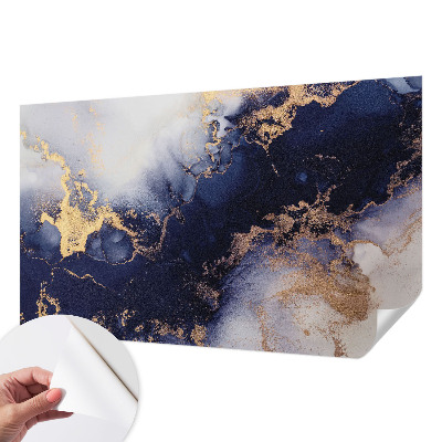 Detská tapeta Tmavomodré vlny