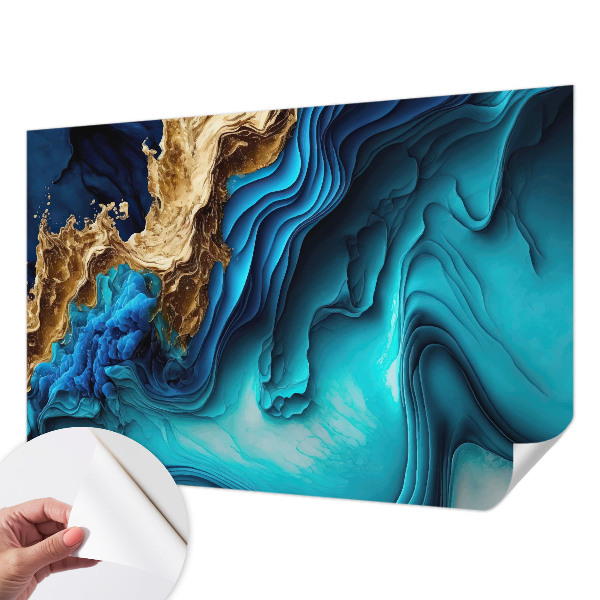 Moderná tapeta na stenu Energetické vlny