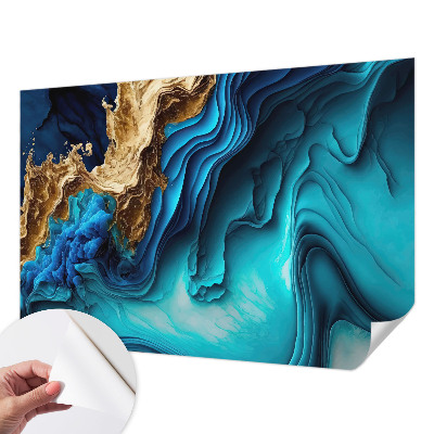 Moderná tapeta na stenu Energetické vlny