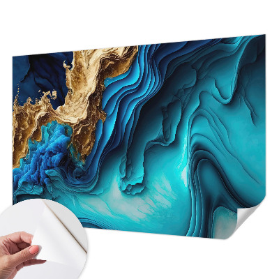 Moderná tapeta na stenu Energetické vlny