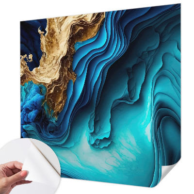 Moderná tapeta na stenu Energetické vlny