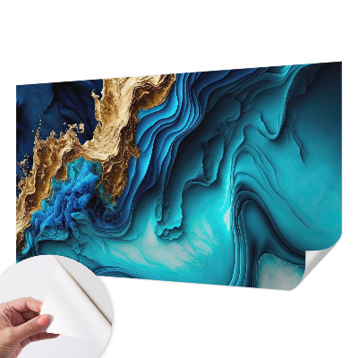 Moderná tapeta na stenu Energetické vlny