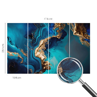 Tapeta do obývačky Farebná abstrakcia