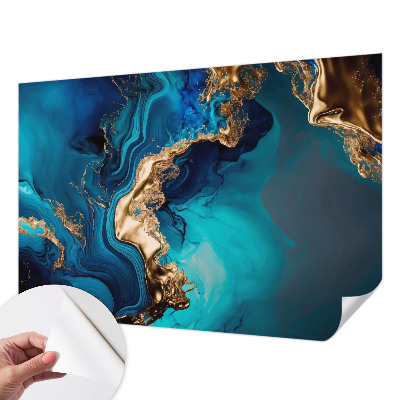 Tapeta do obývačky Farebná abstrakcia