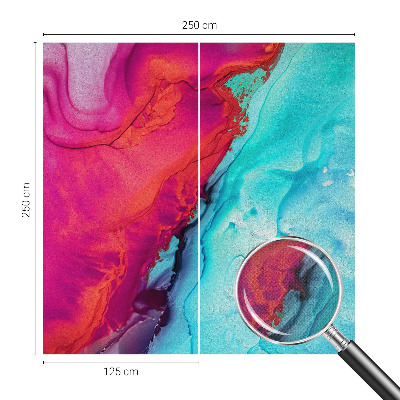 Samolepiaca tapeta Farebná vlna