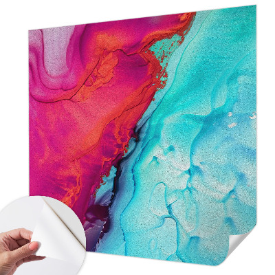 Samolepiaca tapeta Farebná vlna