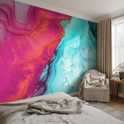 Samolepiaca tapeta Farebná vlna