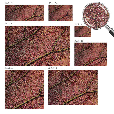 Samolepiaca fototapeta do obývačky Listová textúra