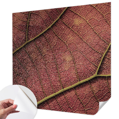 Samolepiaca fototapeta do obývačky Listová textúra