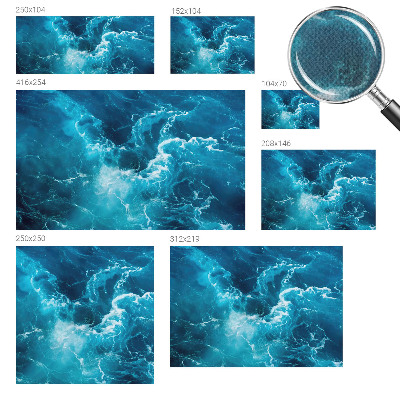 Fotografická tapeta samolepiaca Morské víry