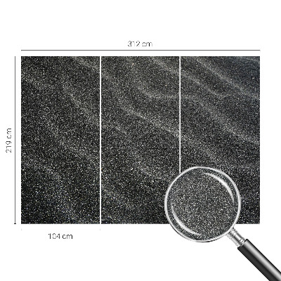 Samolepiaca fototapeta do spálne Pieskové vlny