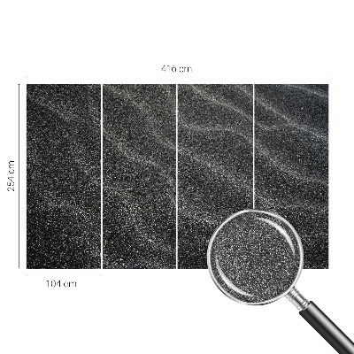 Samolepiaca fototapeta do spálne Pieskové vlny