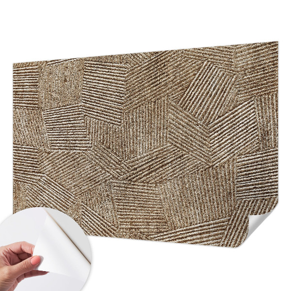 3D tapeta na stenu Štrukturálne čiary