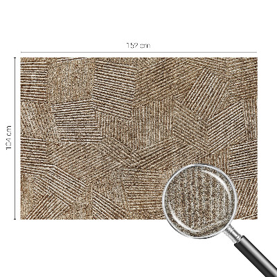 3D tapeta na stenu Štrukturálne čiary