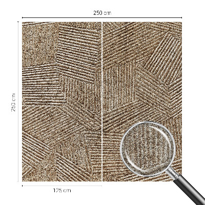 3D tapeta na stenu Štrukturálne čiary